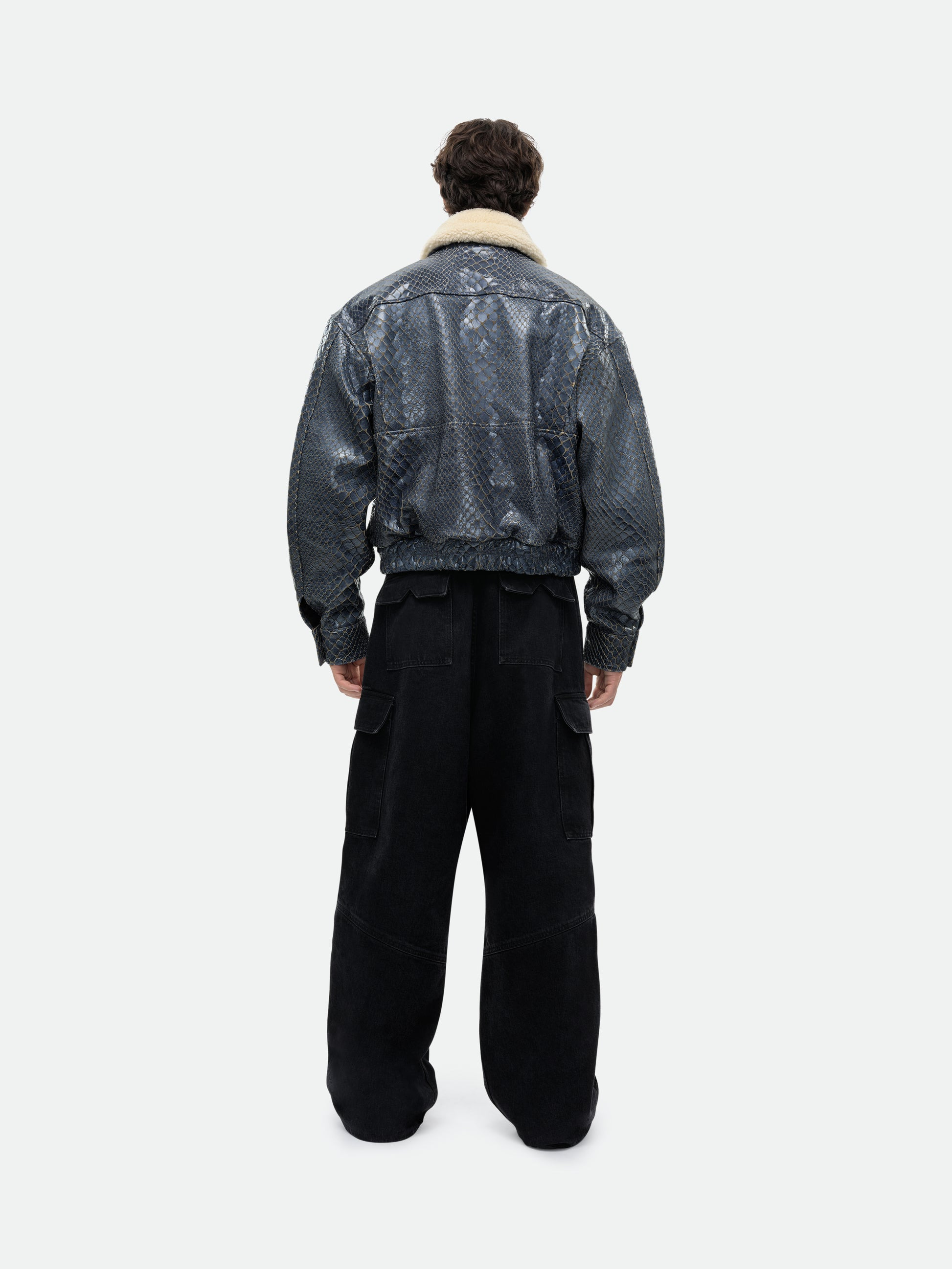BLUE CROCODILE PILOT JACKET - 10