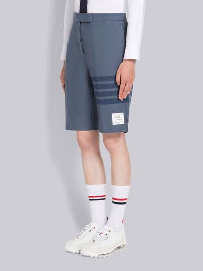 Thom Browne Double Face Tech Twill 4-Bar Bermuda Shorts outlook