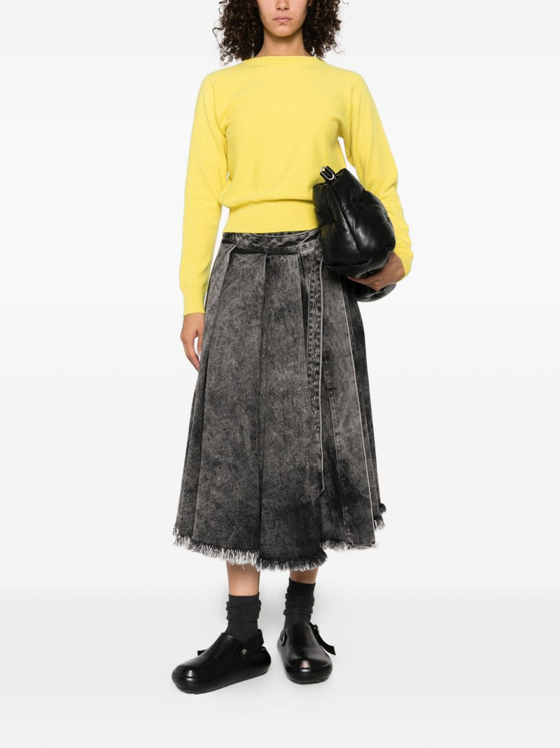 extreme cashmere crew-neck cashmere jumper outlook