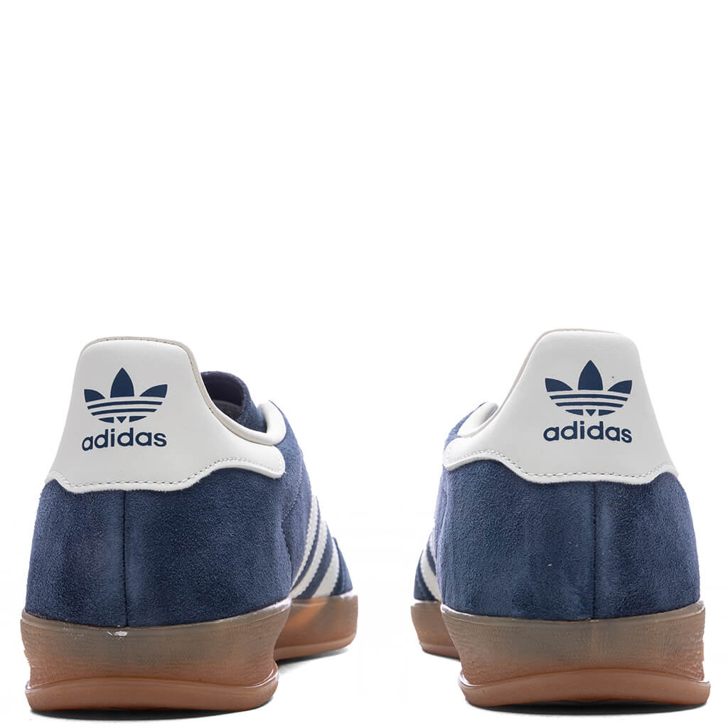GAZELLE INDOOR - NIGHT INDIGO/OFF WHITE/GOLD METALLIC - 4