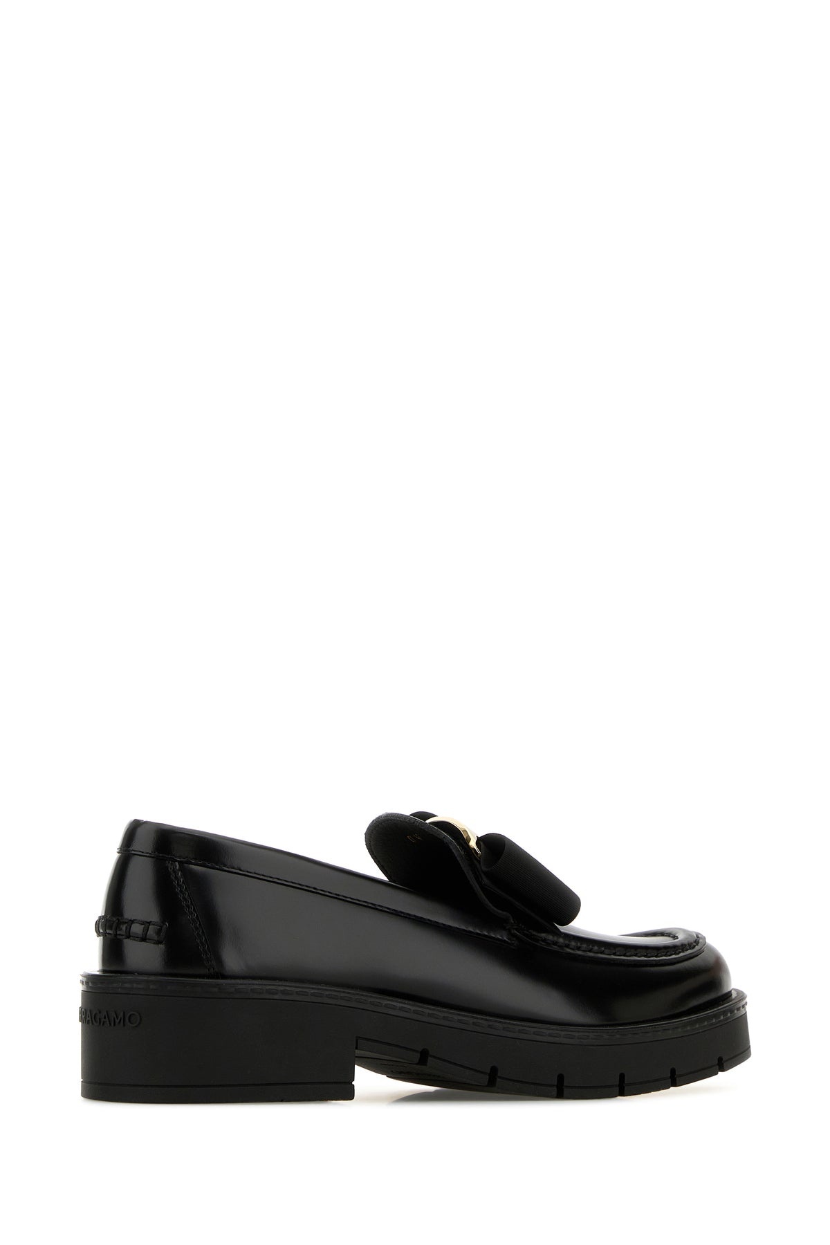 Black leather Mirty loafers - 3