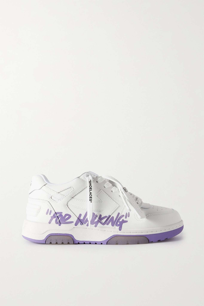 Out of Office For Walking printed leather sneakers - 1