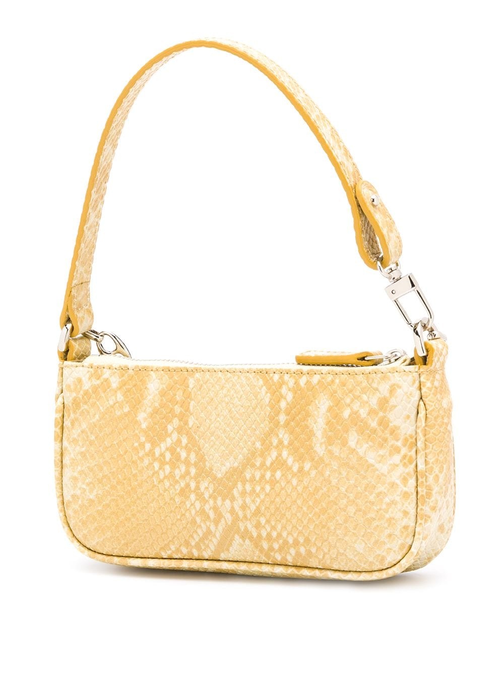 snakeskin chain-link mini bag - 3