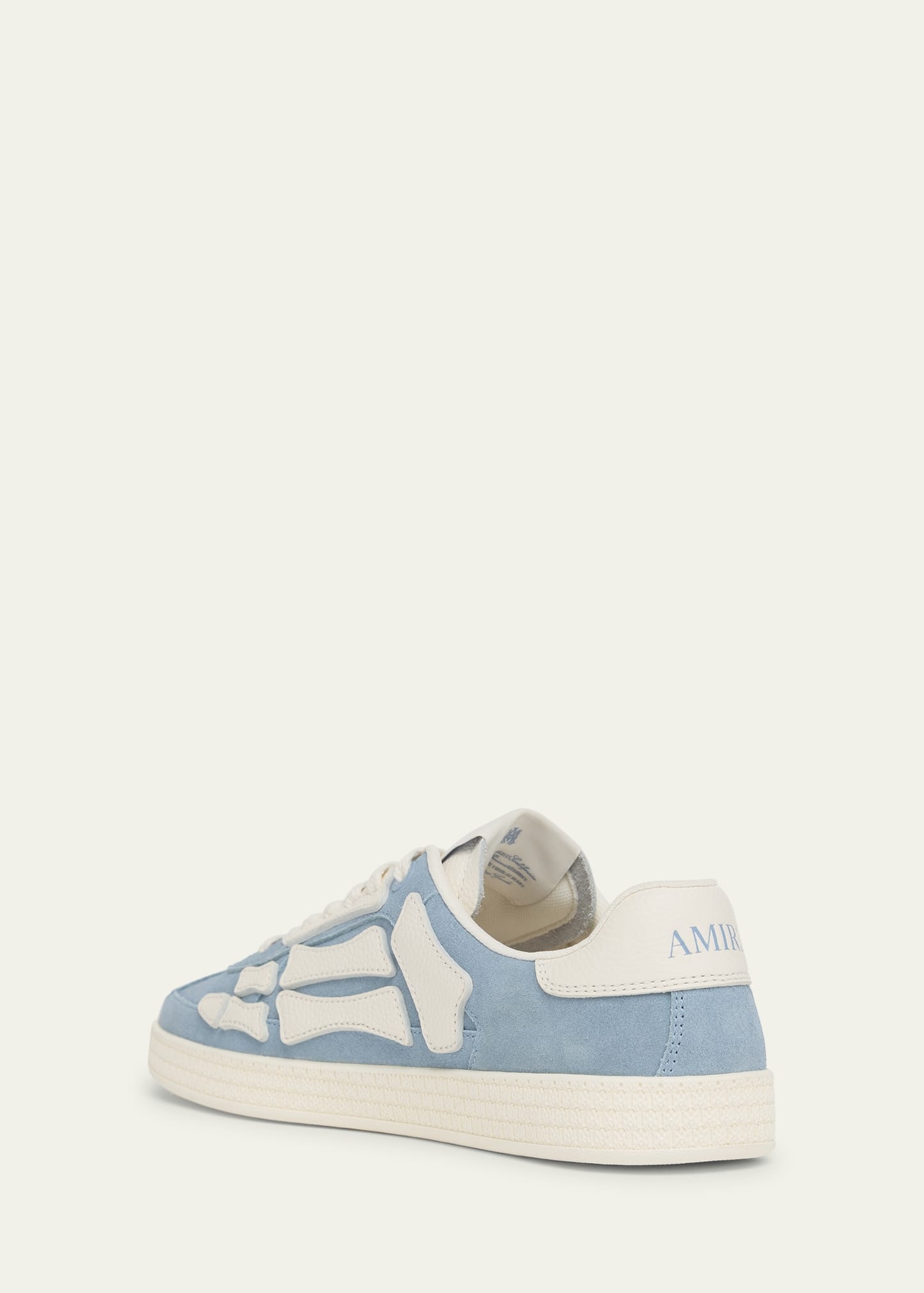 Men's Pacific Bones Suede Low-Top Sneakers - 4