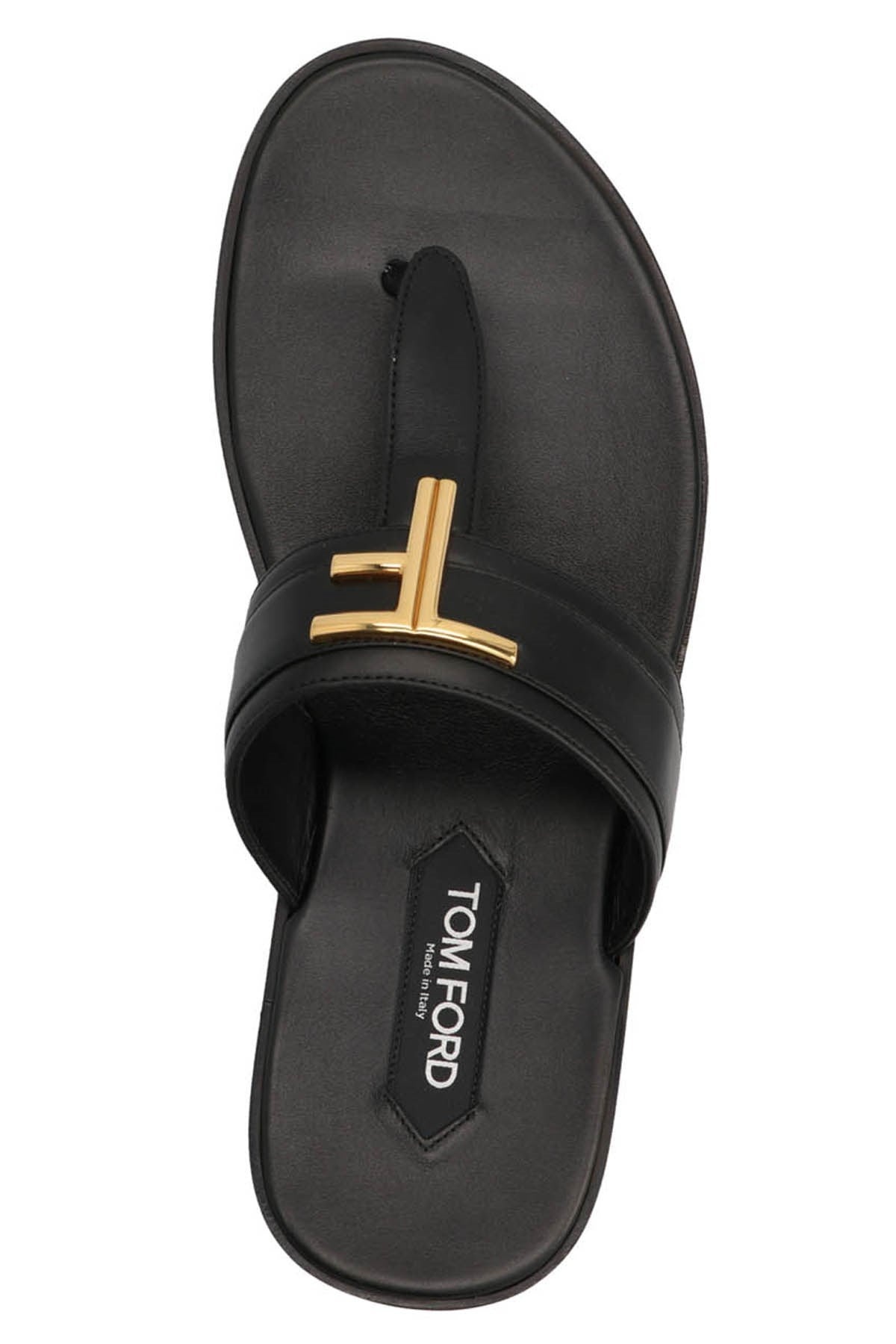 Tom Ford Men Logo Thong Sandals - 2