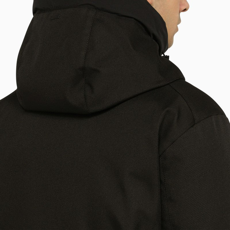 Herno Black Nylon Jacket Men - 3