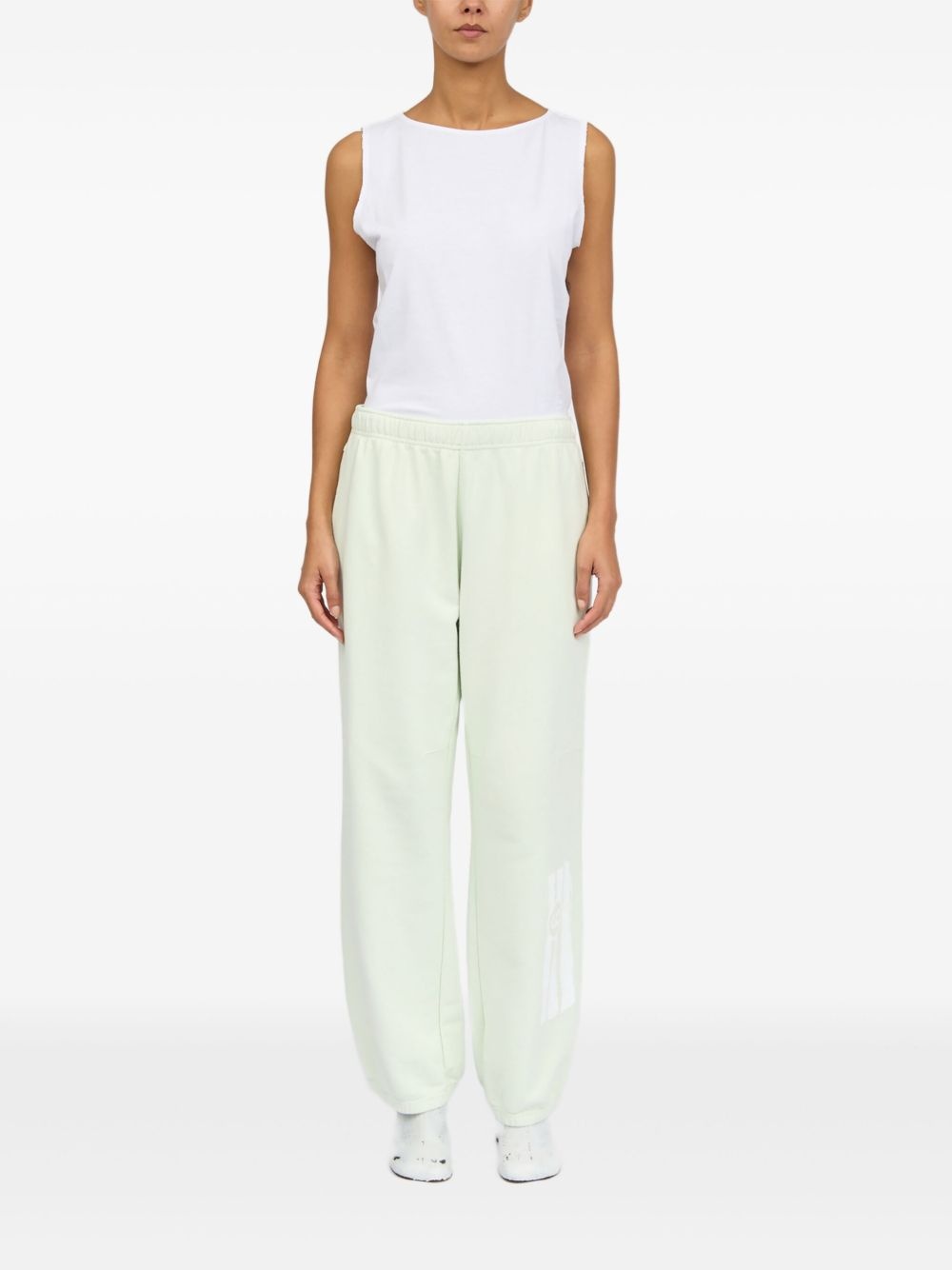 Numbers-motif track pants - 2