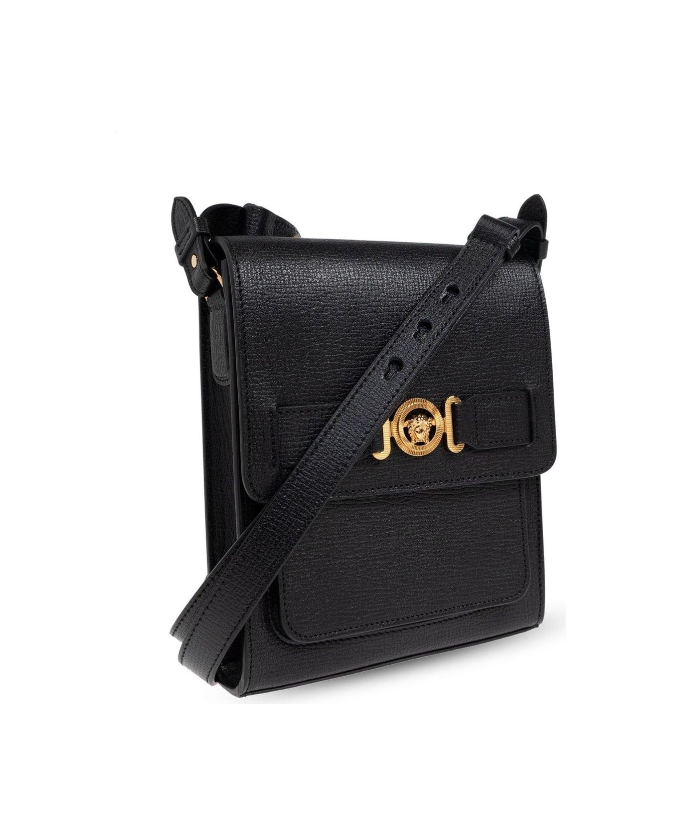Medusa Biggie Foldover Top Crossbody Bag - 3