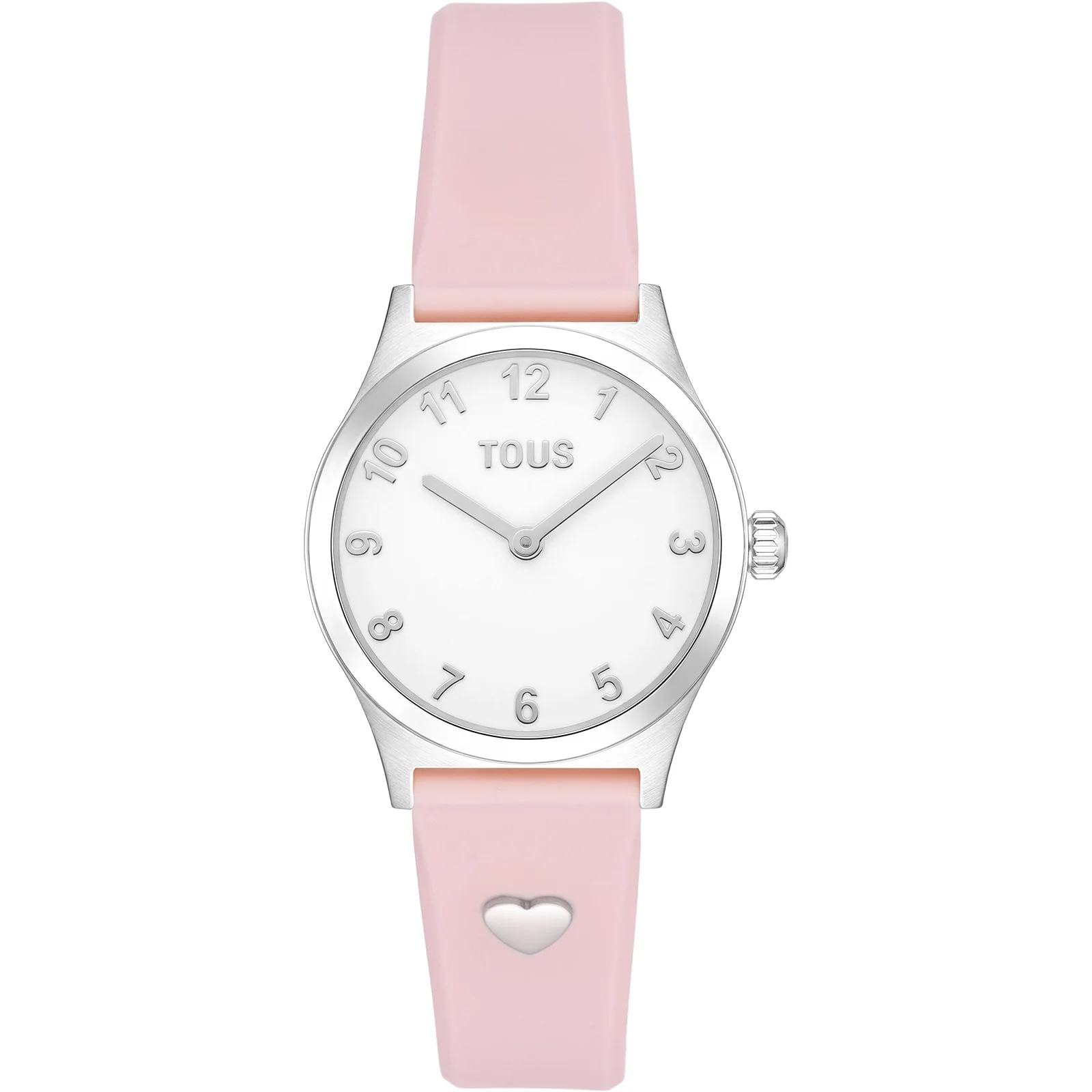 Analog Watch with steel and rose-colored strap TOUS EPIC ICON KDT CHARMS - 1
