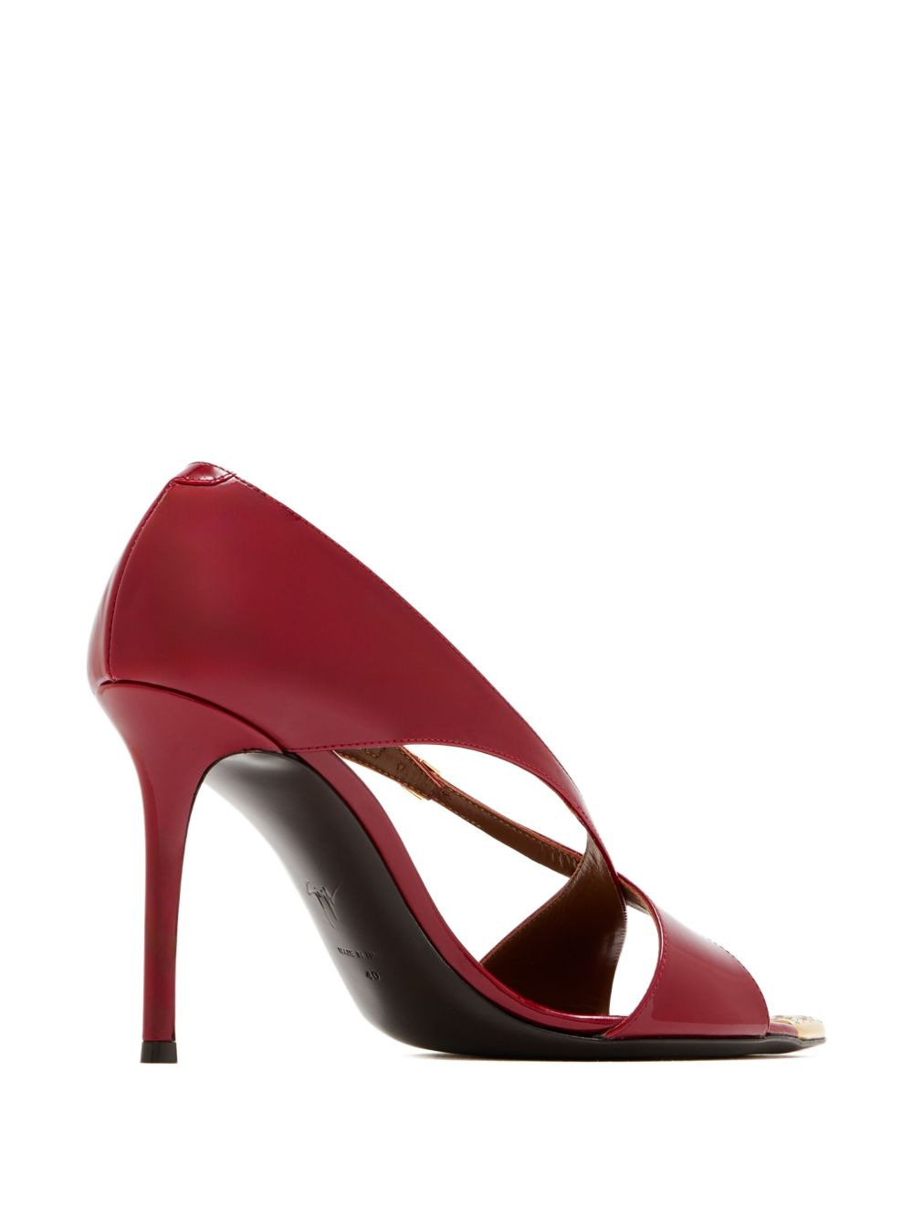90mm Intriigo Croisée Crystal sandals - 4