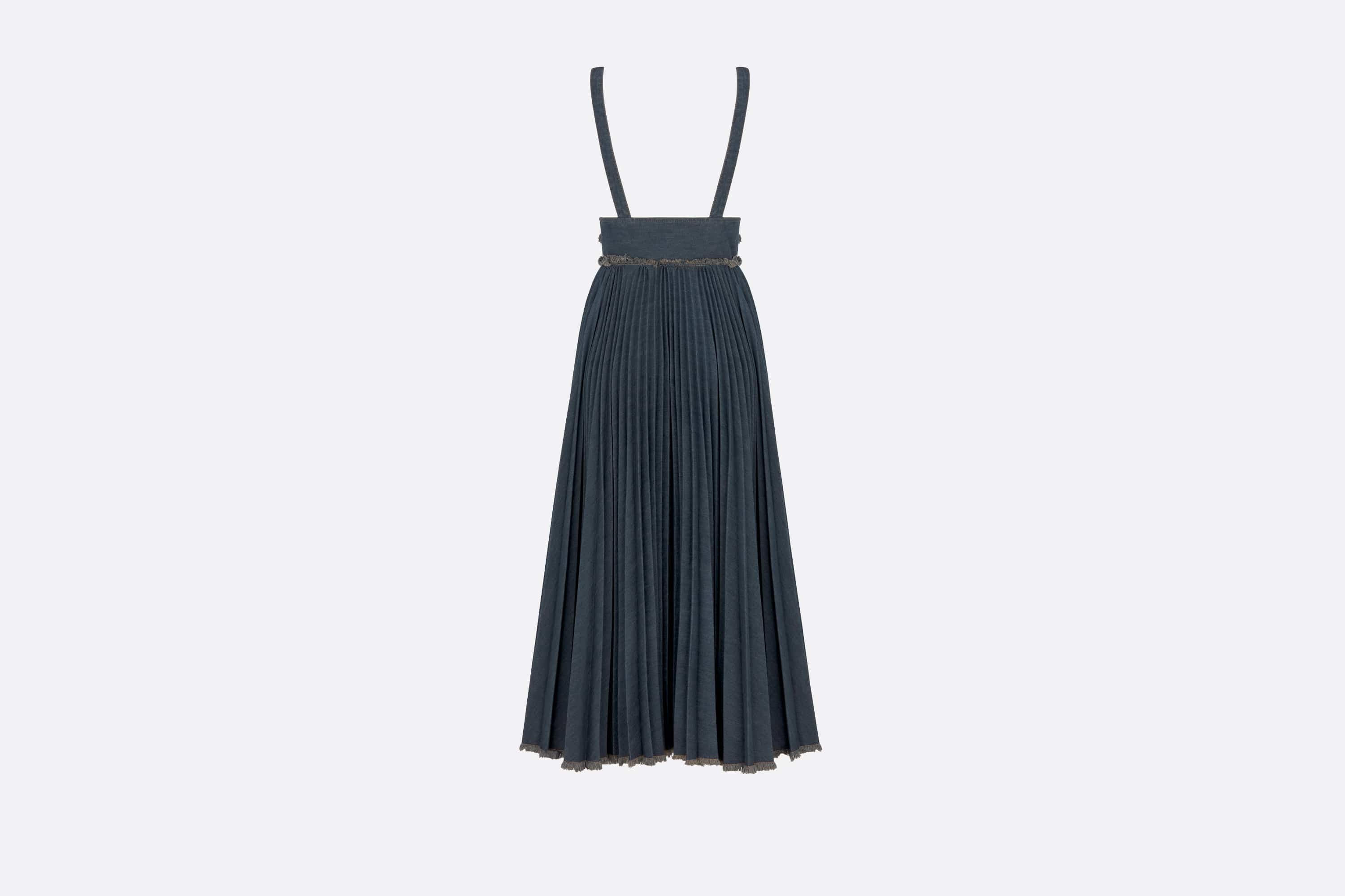 Mid-Length Pleated Dress - 2