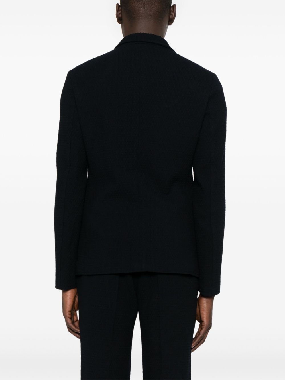 textured blazer - 4