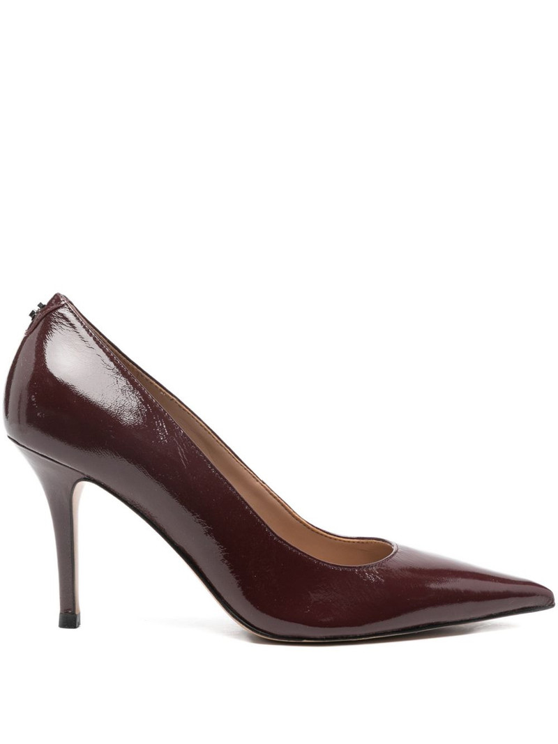 85mm Prindy pointed leather pumps 1