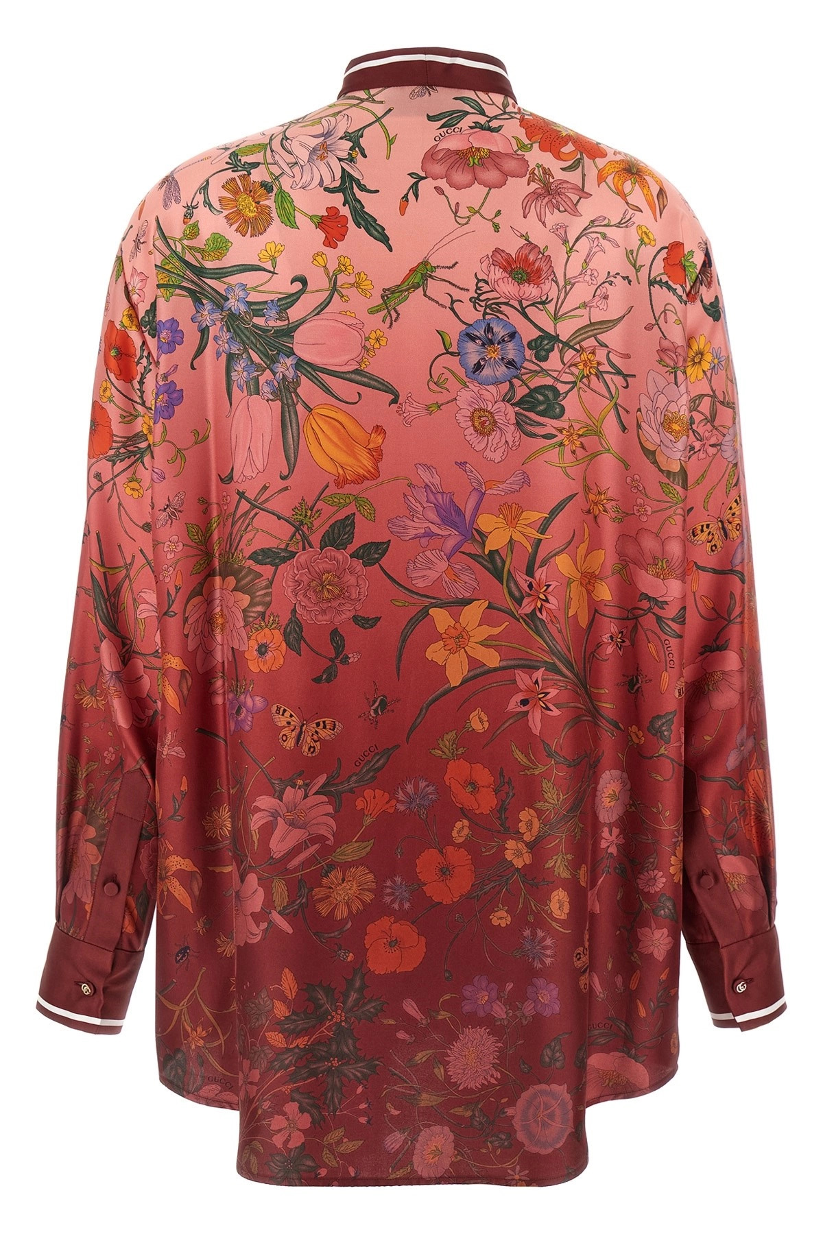 'Gucci Flora' print shirt - 2