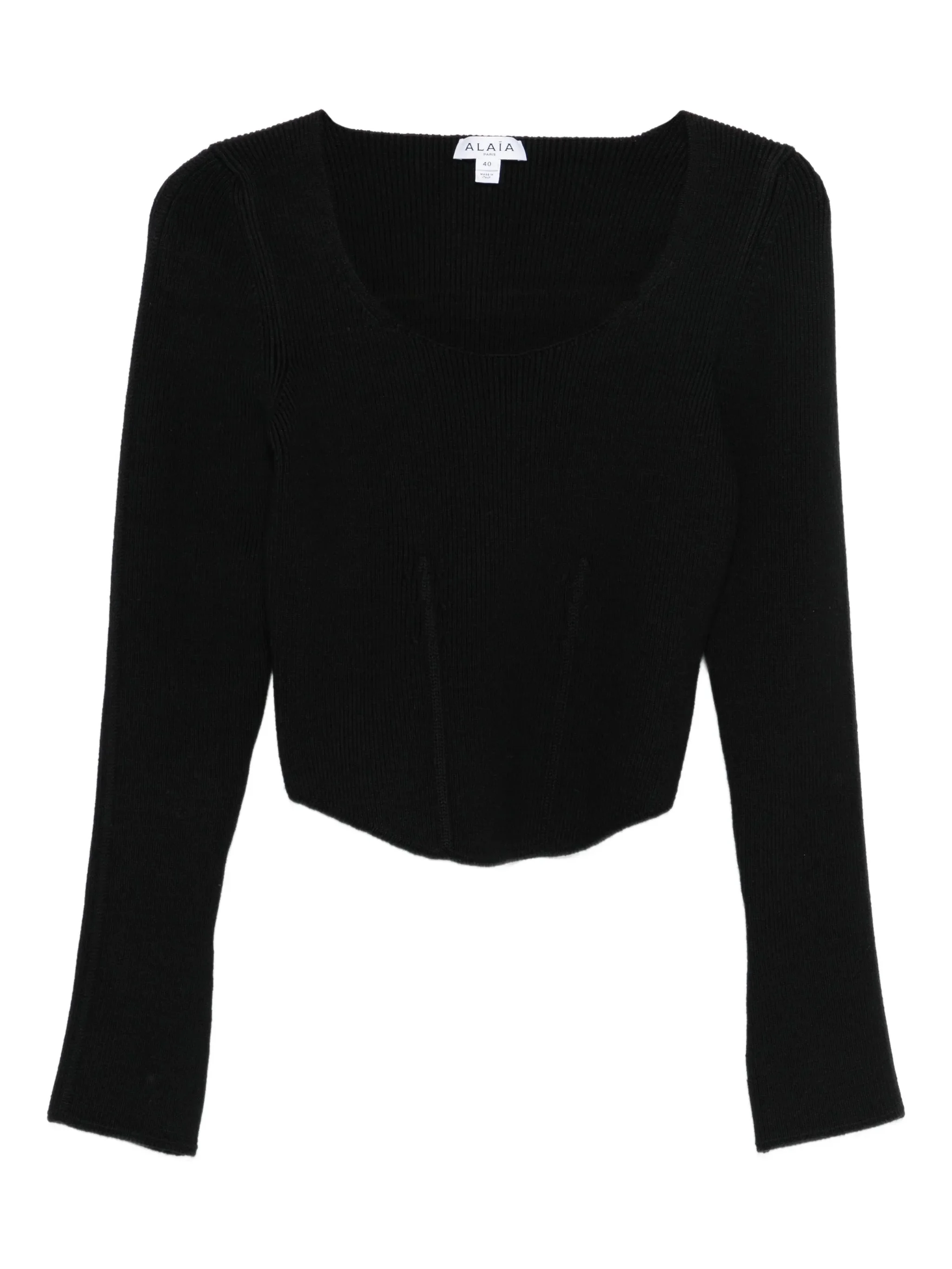 Alaïa Square-neck Sweater - 1