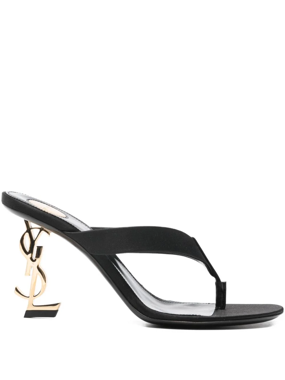 logo-heel sandals - 1