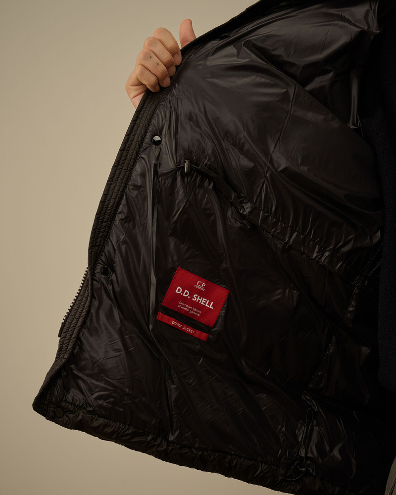 D.D. Shell Long Hooded Down Jacket 7