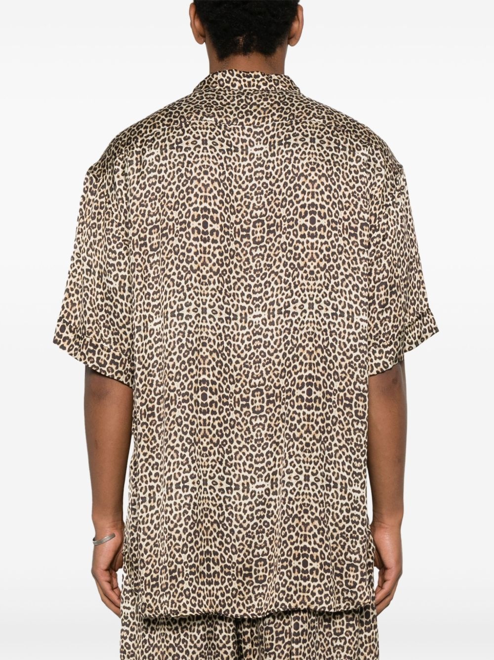 leopard-print T-shirt - 4