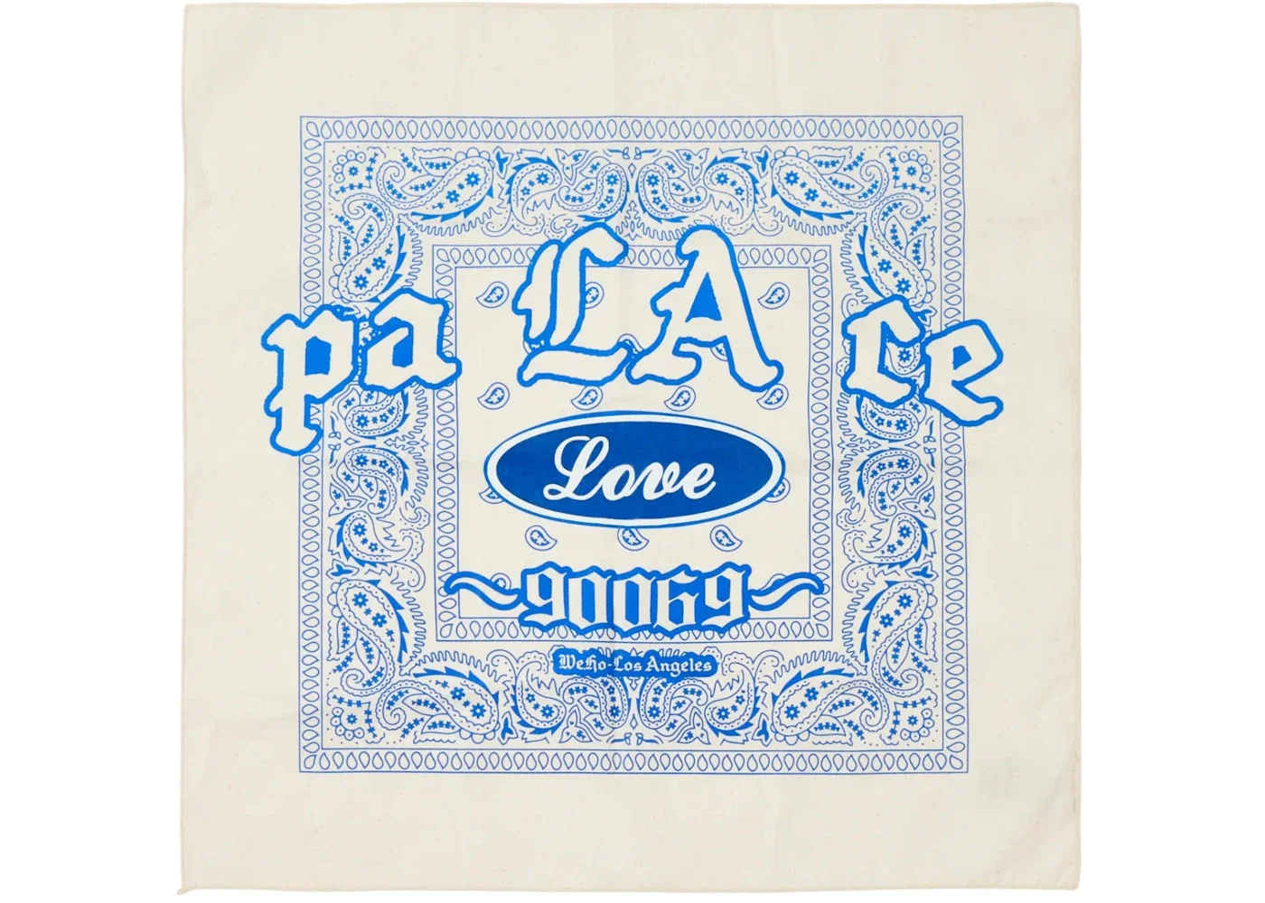 Palace Logo Bandana White - 1