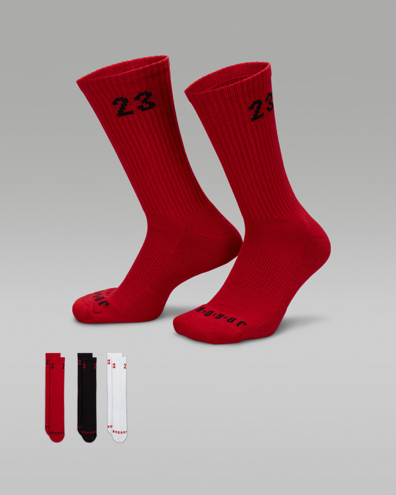 Jordan Essentials Crew Socks (3 Pairs) 1