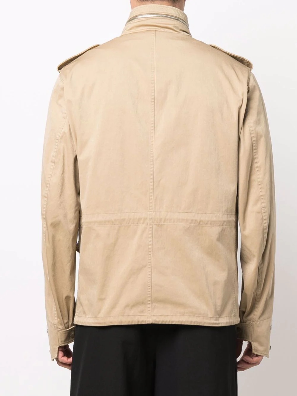 multiple-pocket field jacket - 4