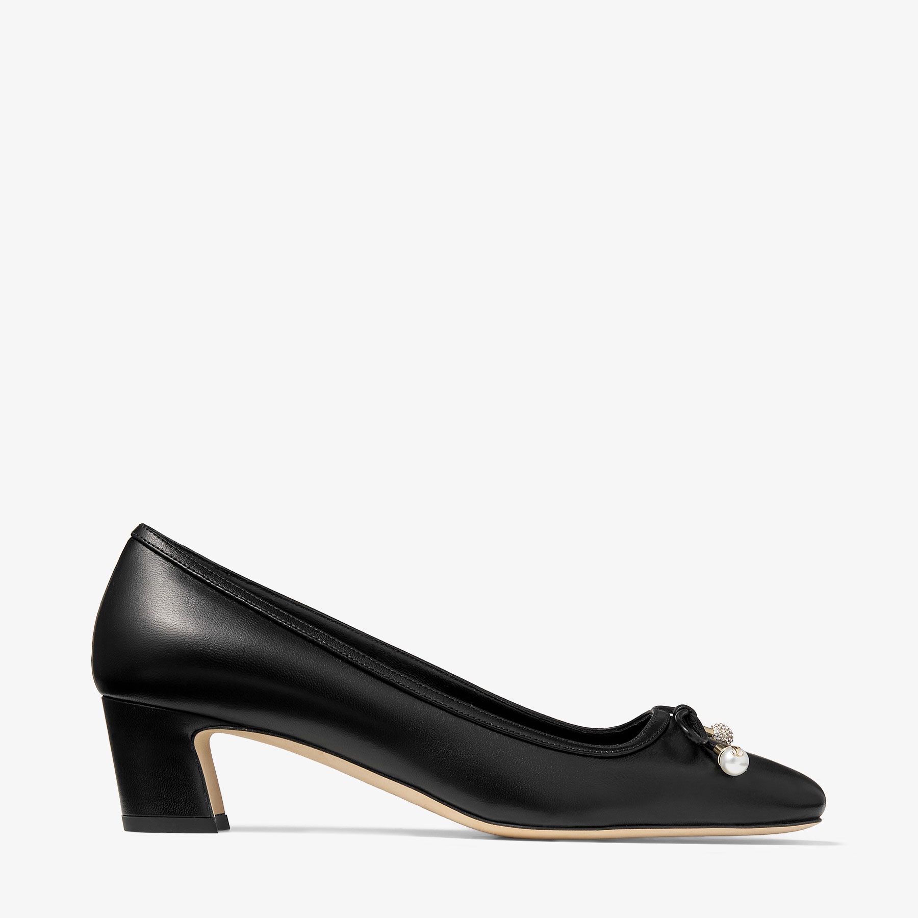 Elme 45
Black Nappa Leather Pumps - 1