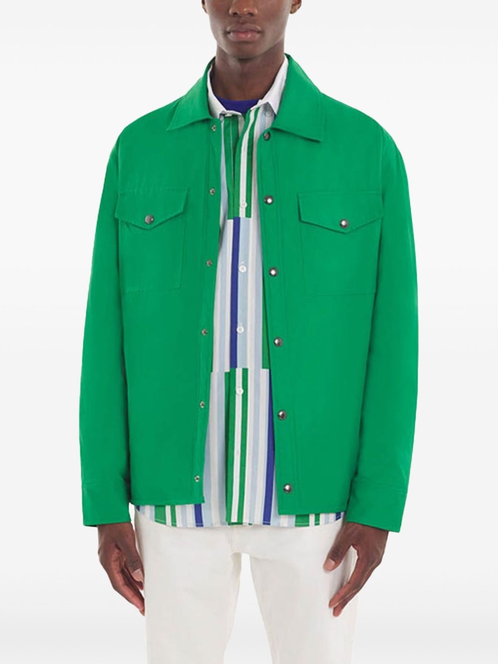padded shirt jacket - 2