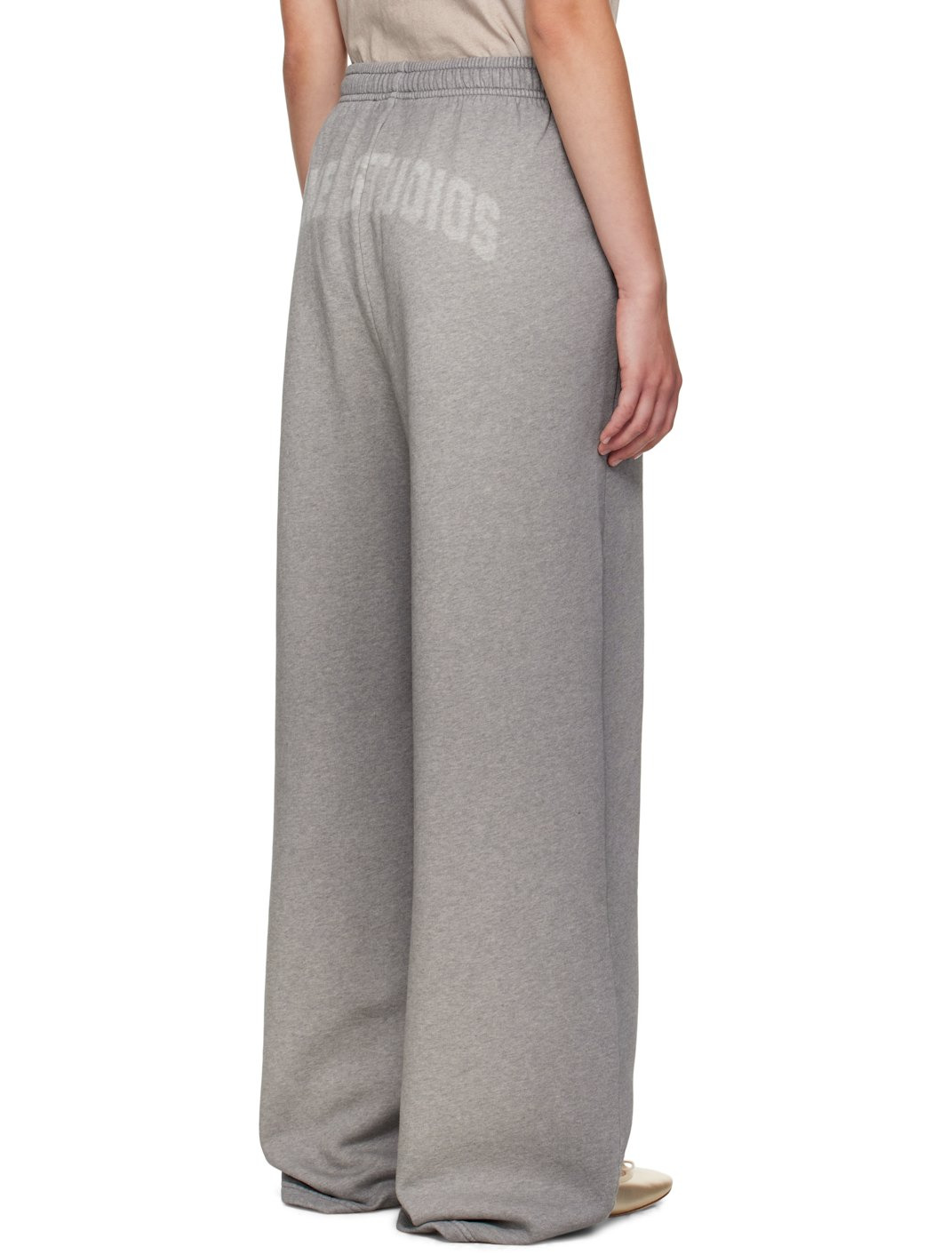 Gray Logo Sweatpants - 3