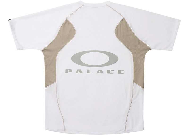 PALACE Palace x Oakley Tech Jersey White outlook