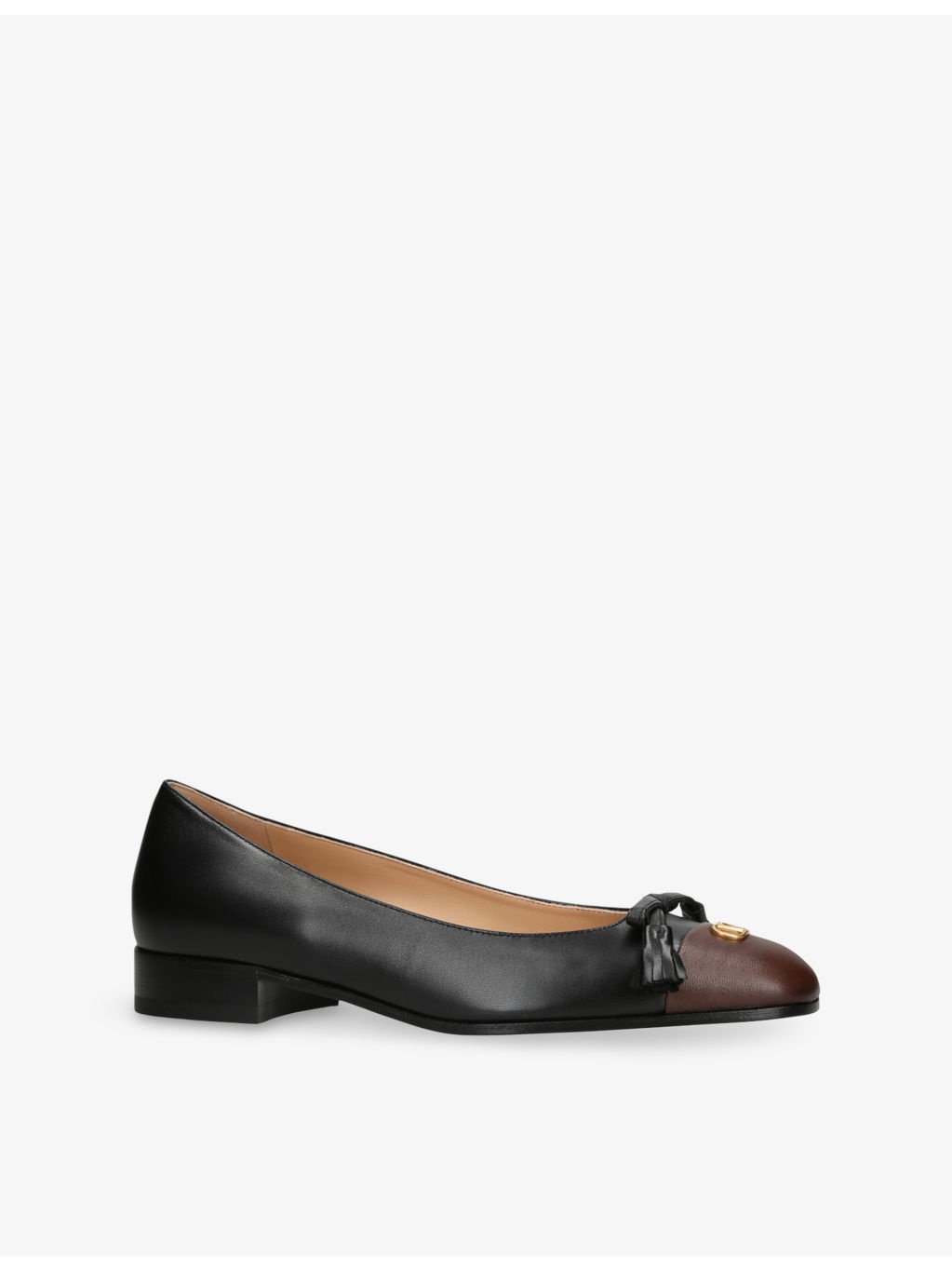 Valet Du Roi Leather Ballet Flats - 3