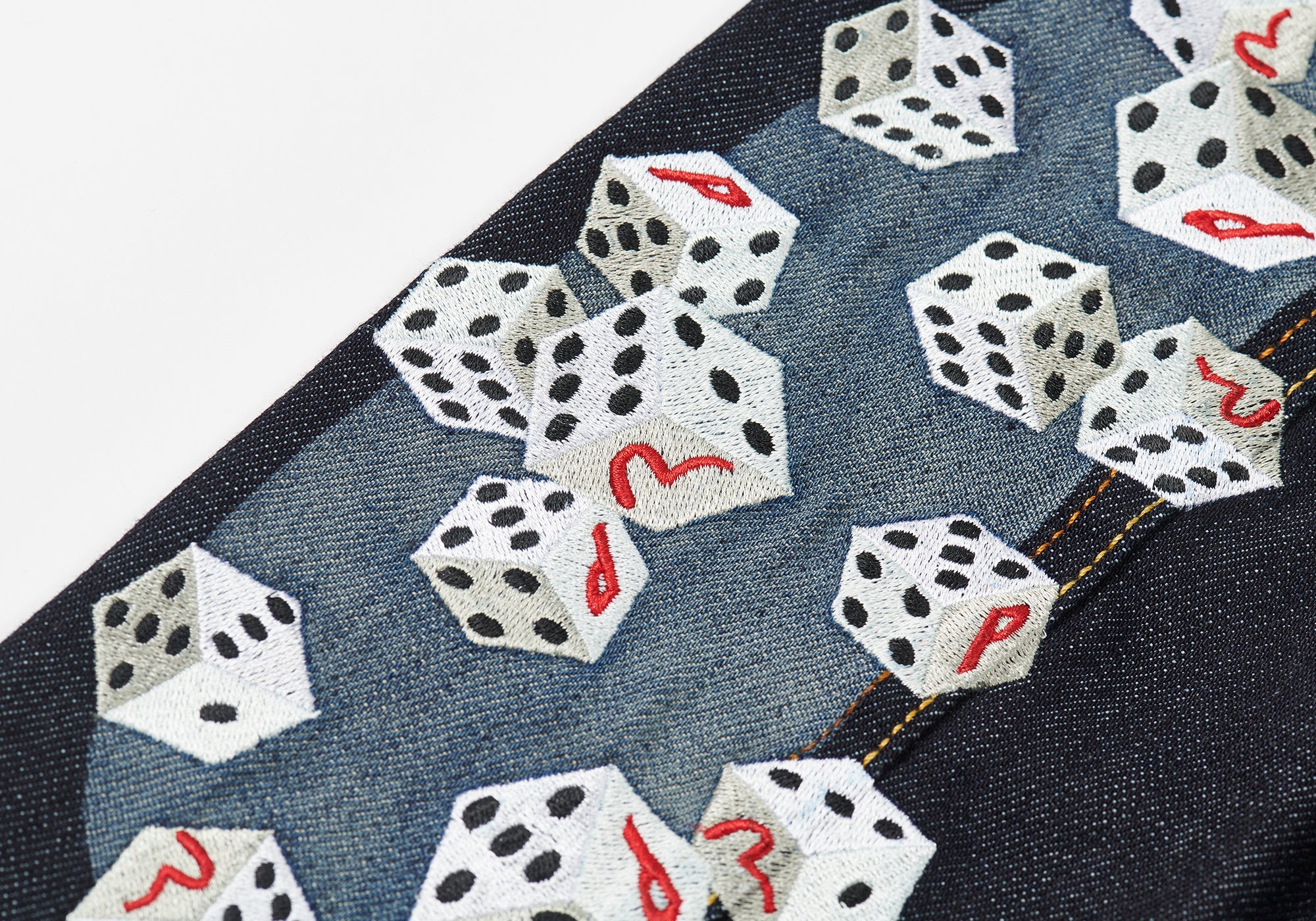 PALACE EVISU DICE DENIM JACKET RAW - 3