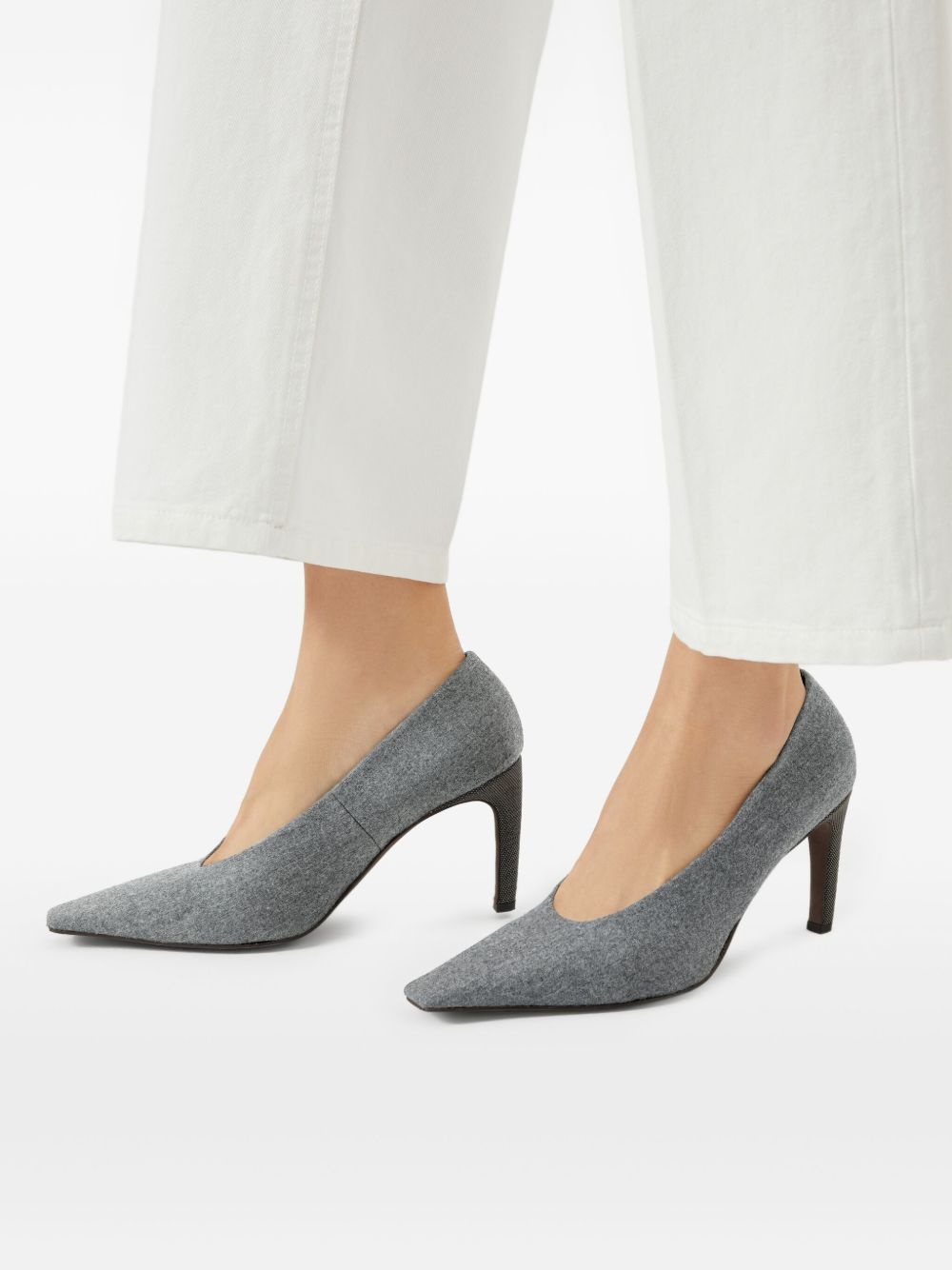 85mm flannel pumps - 5