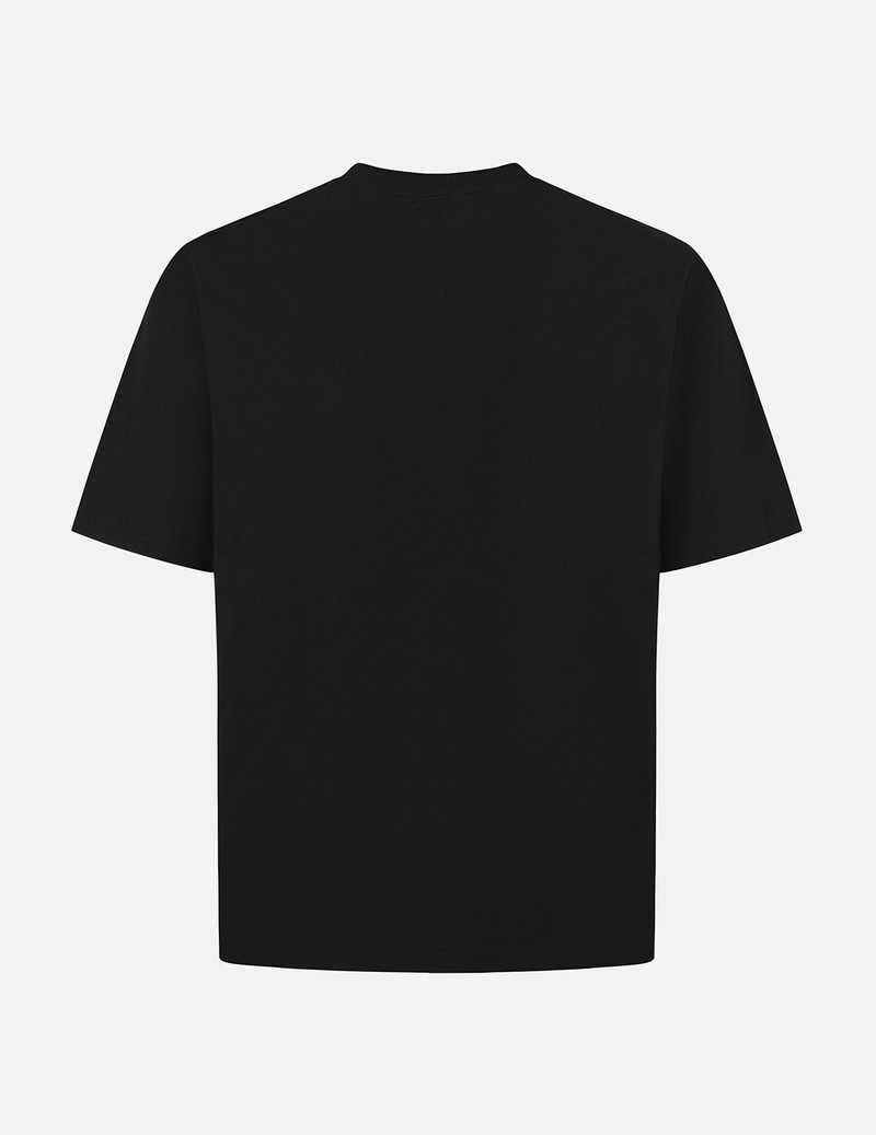 EVISU Brushstroke Seagull and Slogan Relax Fit T-shirt outlook