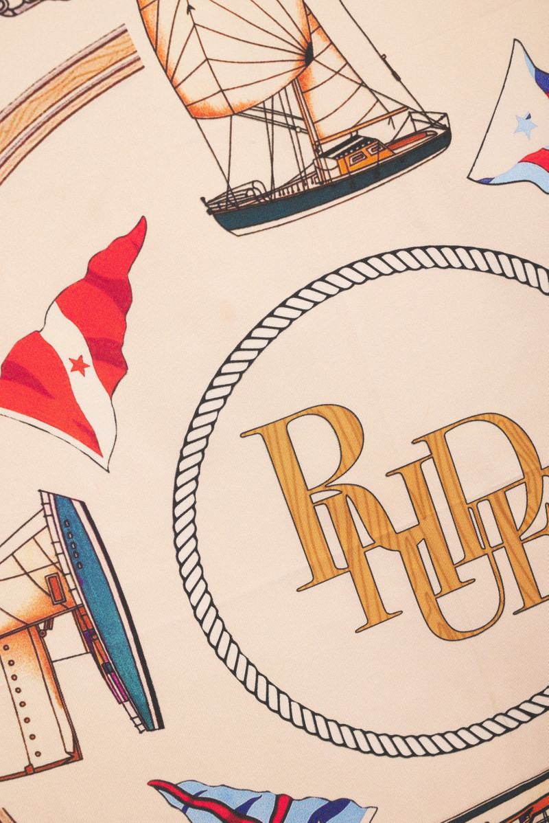 NAUTICAL PRINTED SCARF 3