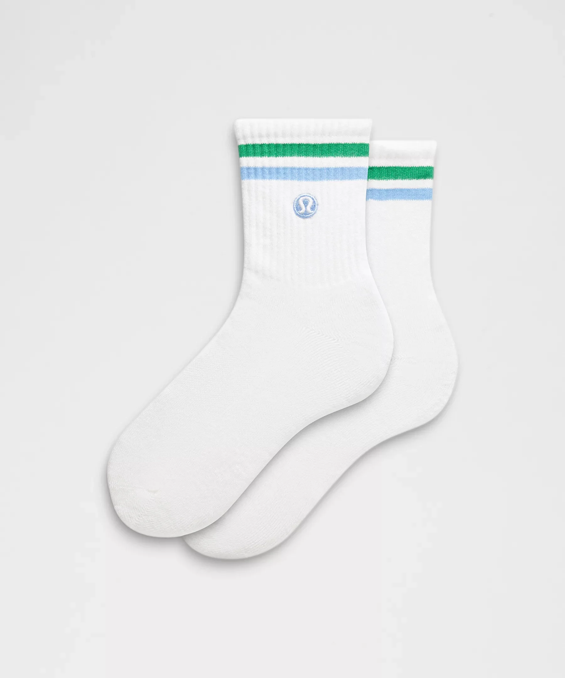 Unisex Daily Essential Quarter Socks *Stripe - 1