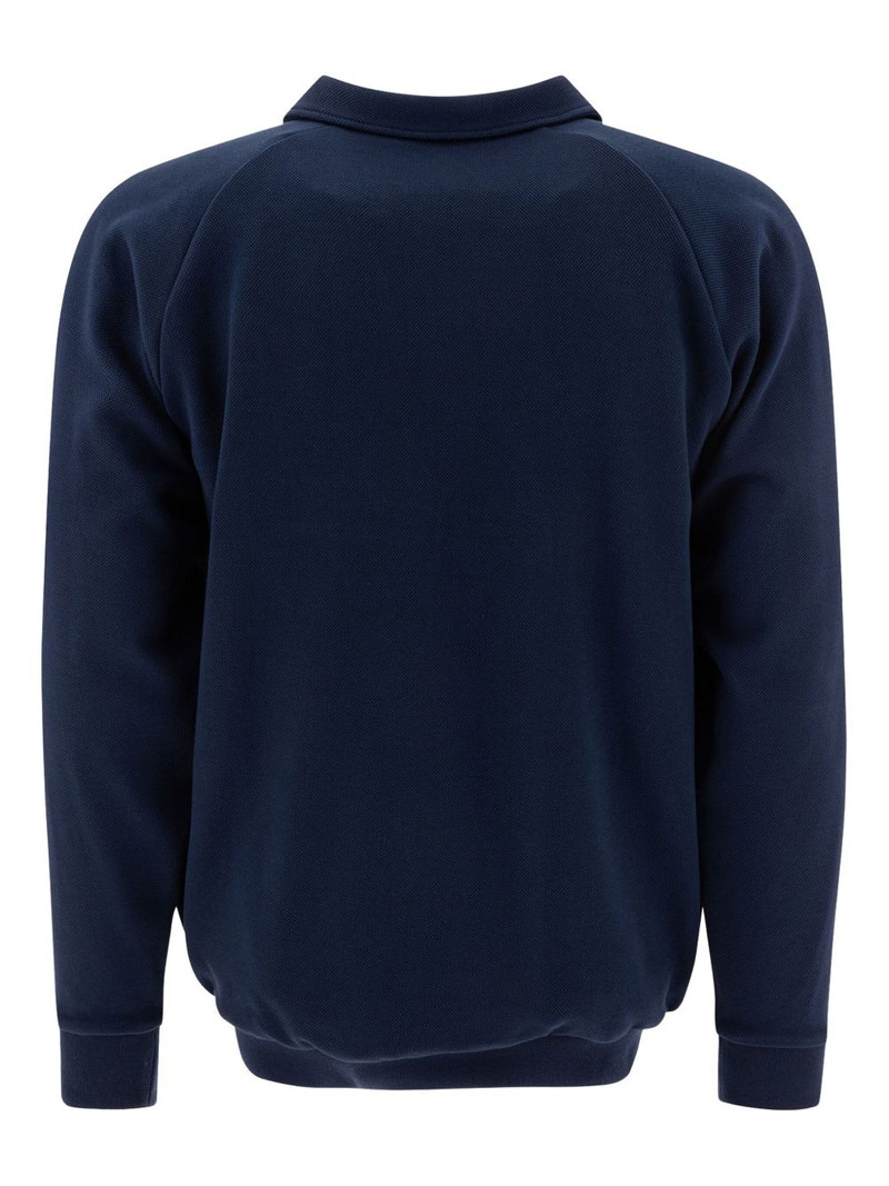 Valentino logo-patch cardigan outlook