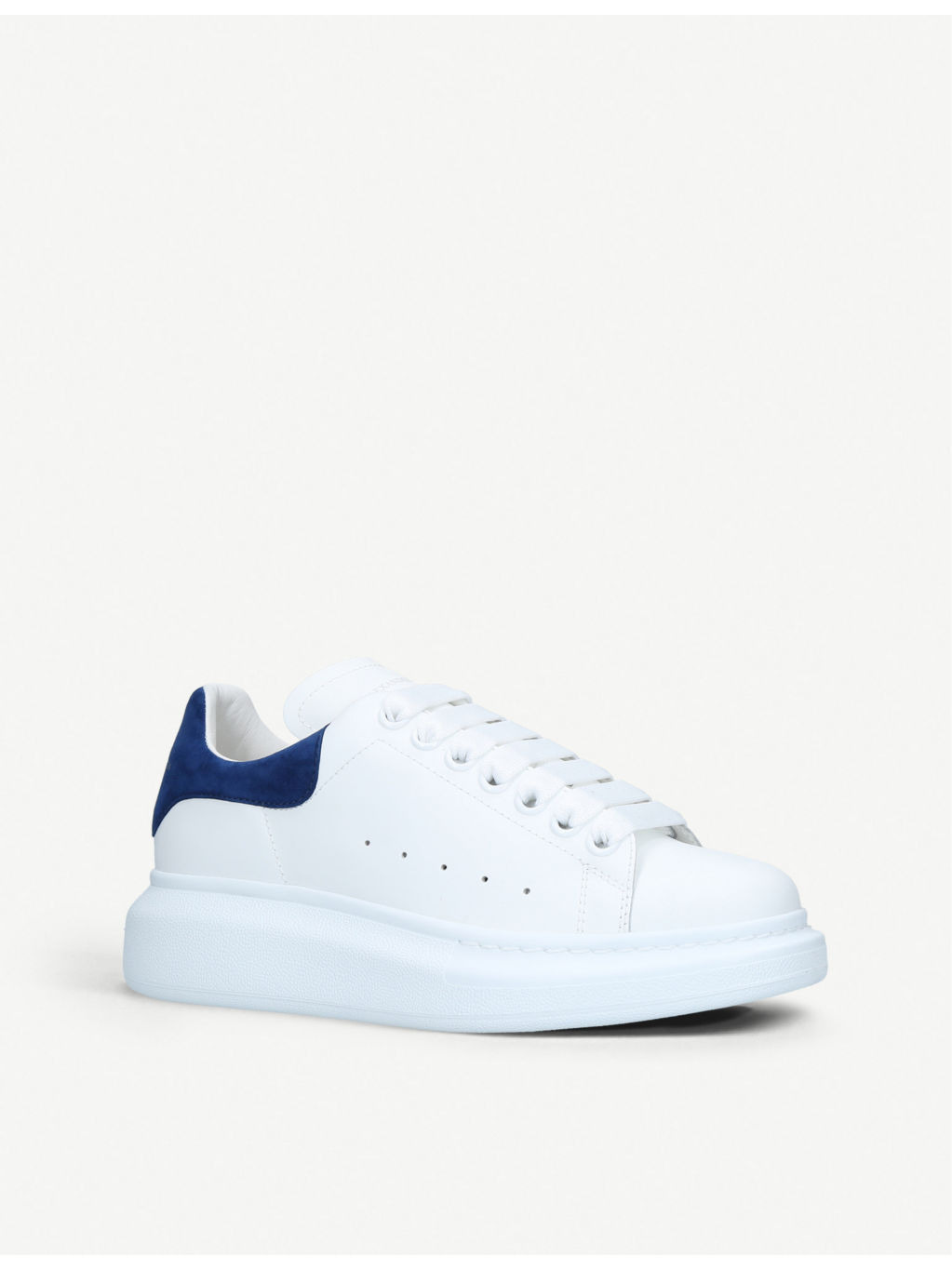 Women’s Show leather platform trainers - 2