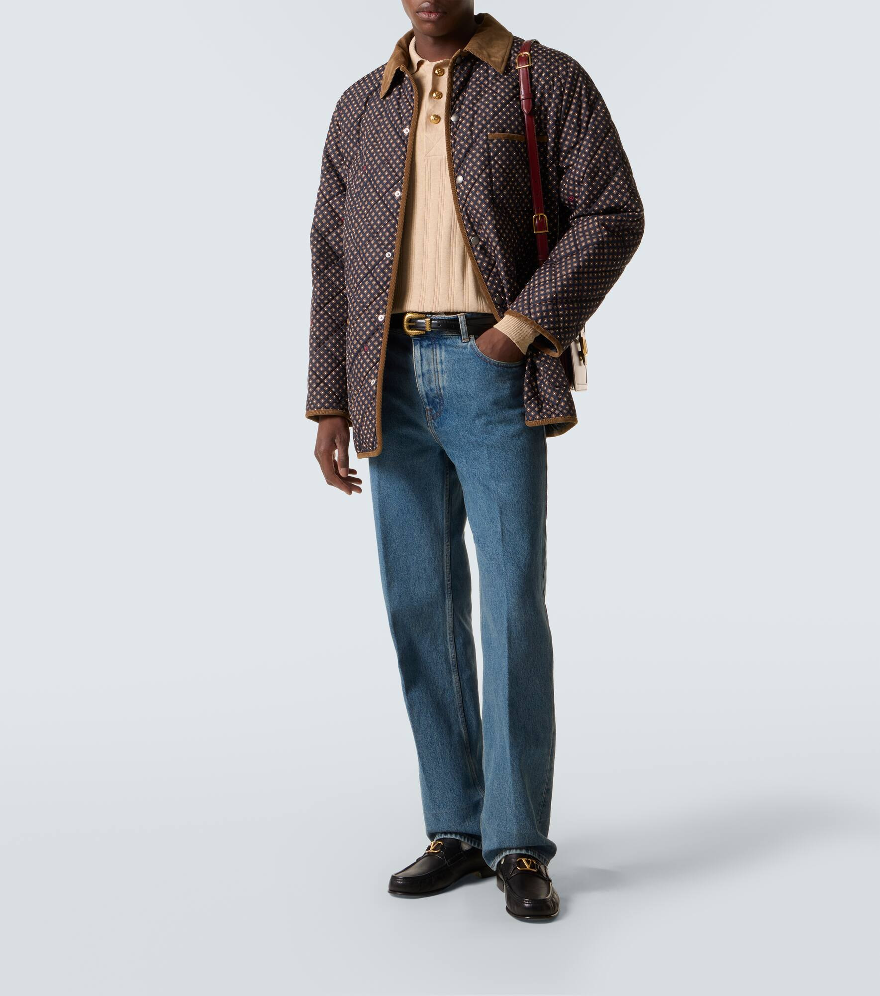 Mid-rise straight jeans - 2