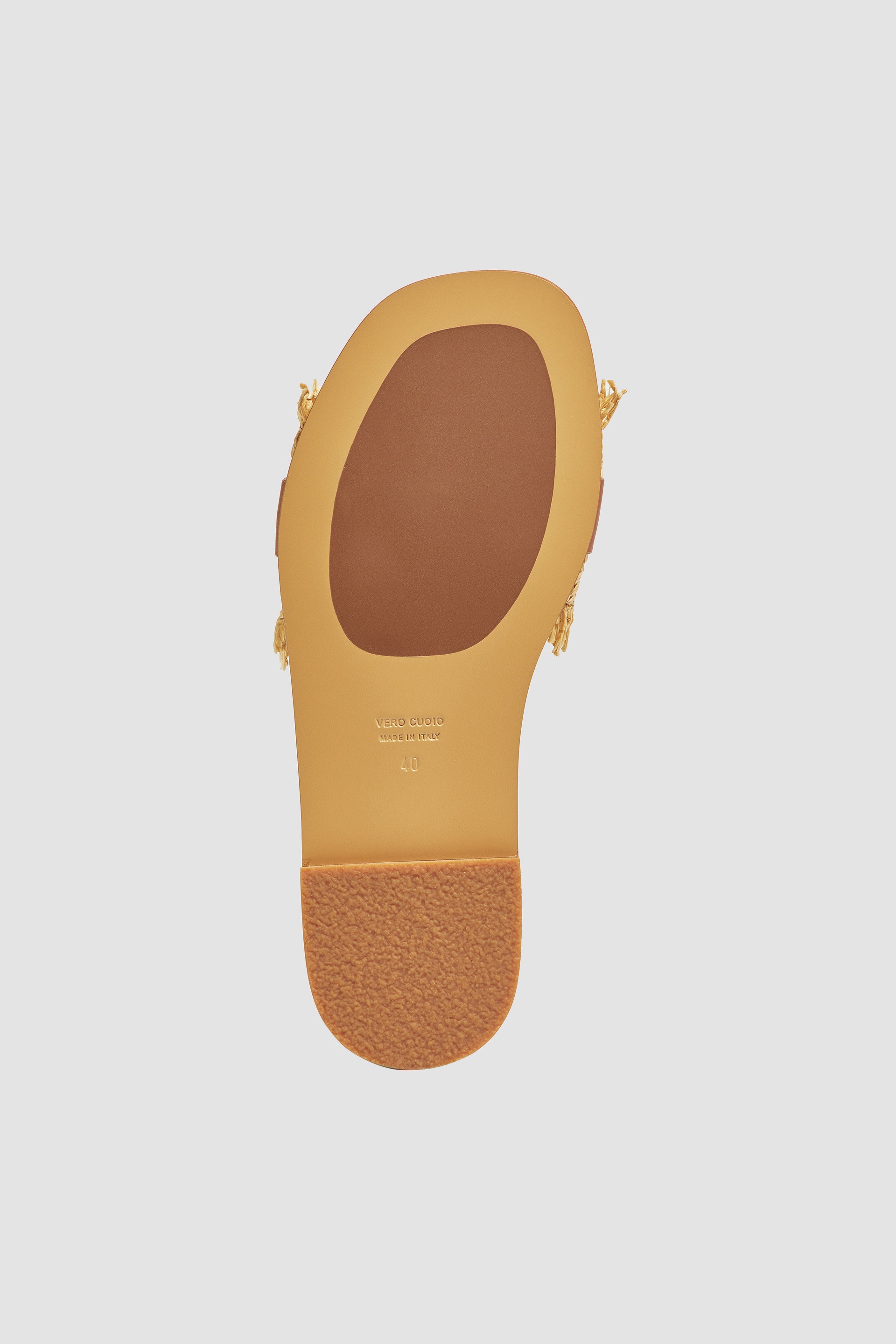 Moncler Bell Raffia & Leather Slides | moncler | REVERSIBLE