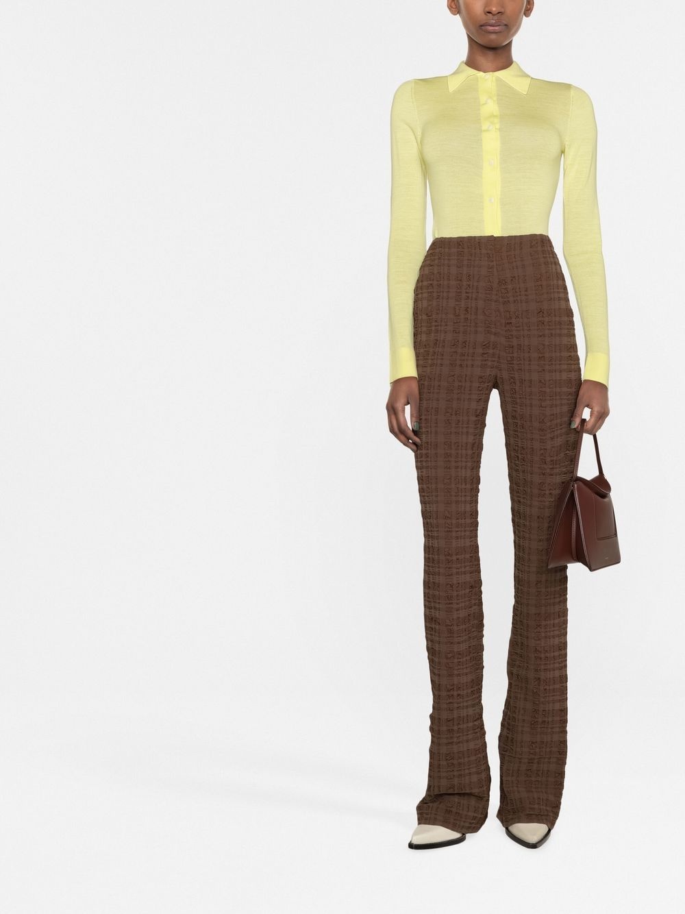 fine-knit long-sleeve shirt - 2