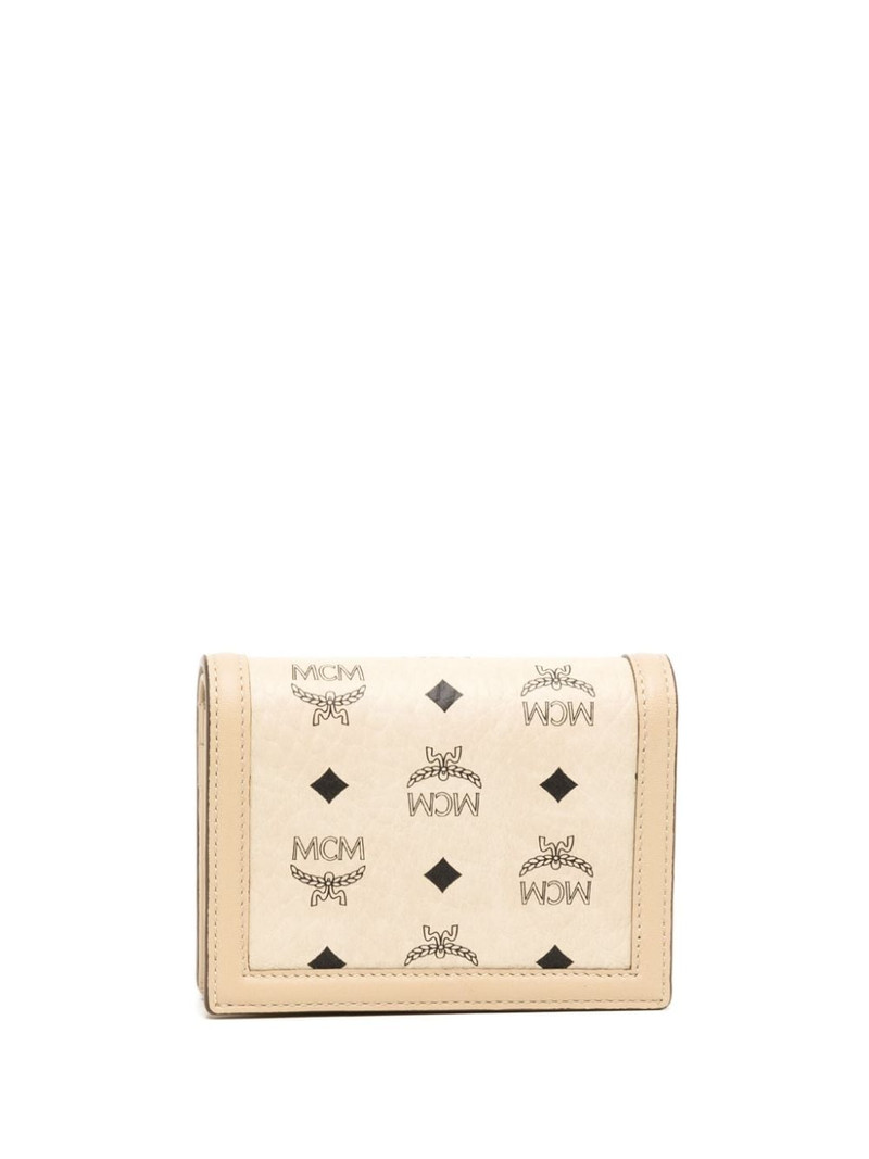 MCM small Tracy monogram-print wallet outlook