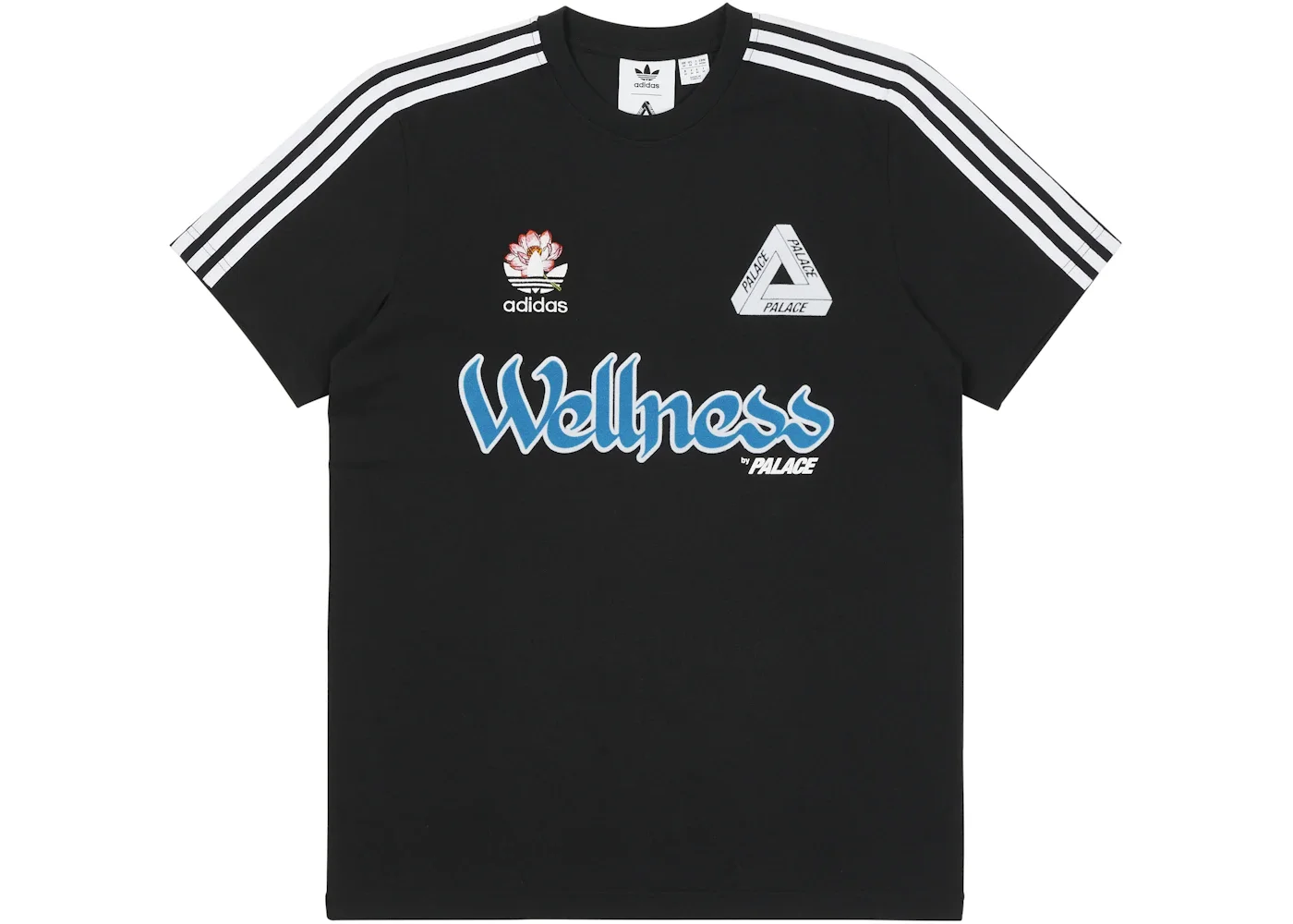 Palace x adidas Palaste T-shirt Black - 1