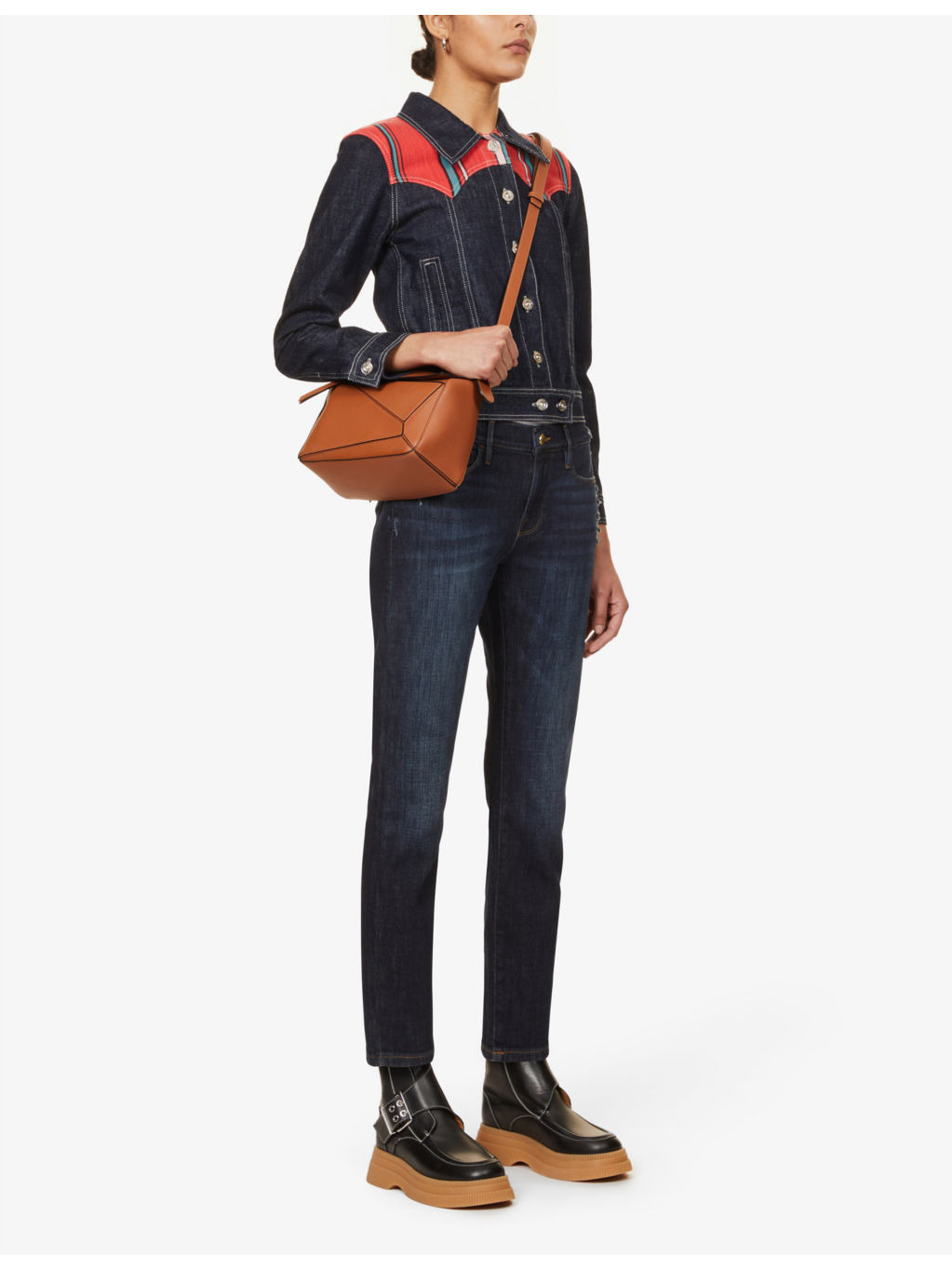 Le Garcon straight-leg mid-rise stretch-denim jeans - 2