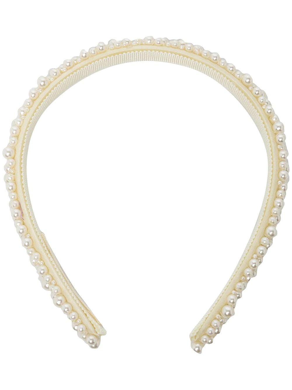 Bria pearl-embellished headband - 1