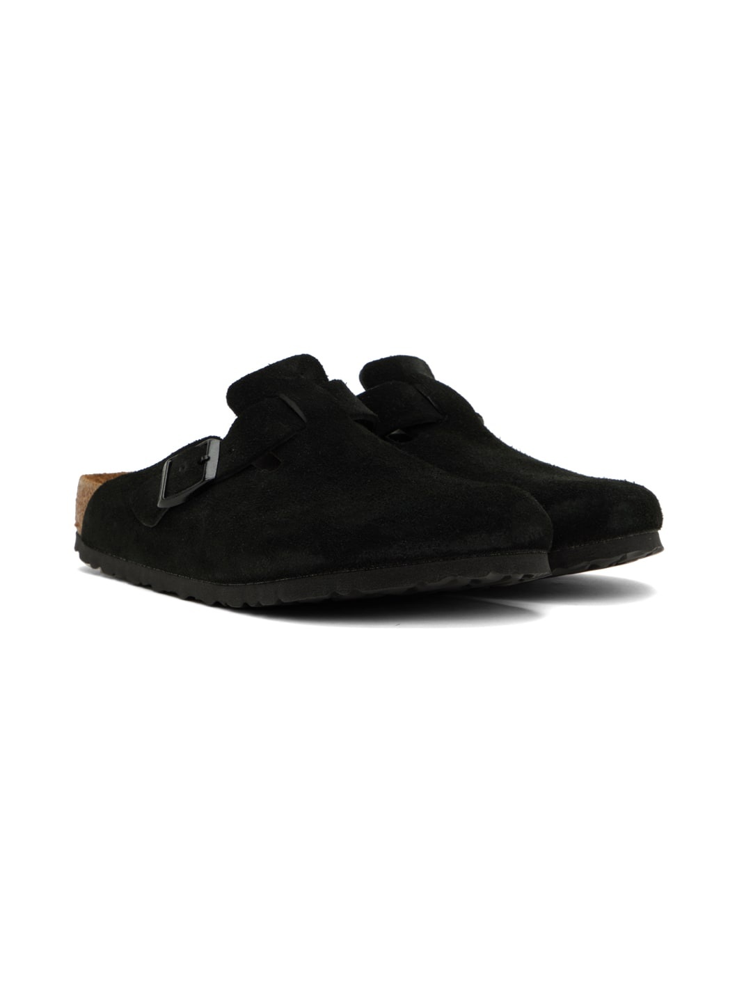 Black Boston Soft Footbed Loafers - 4