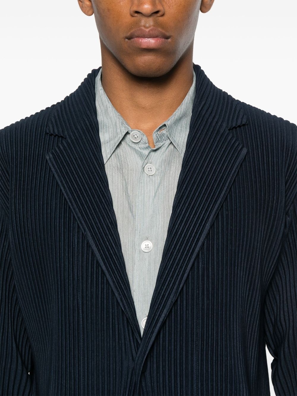 single-breasted blazer - 5