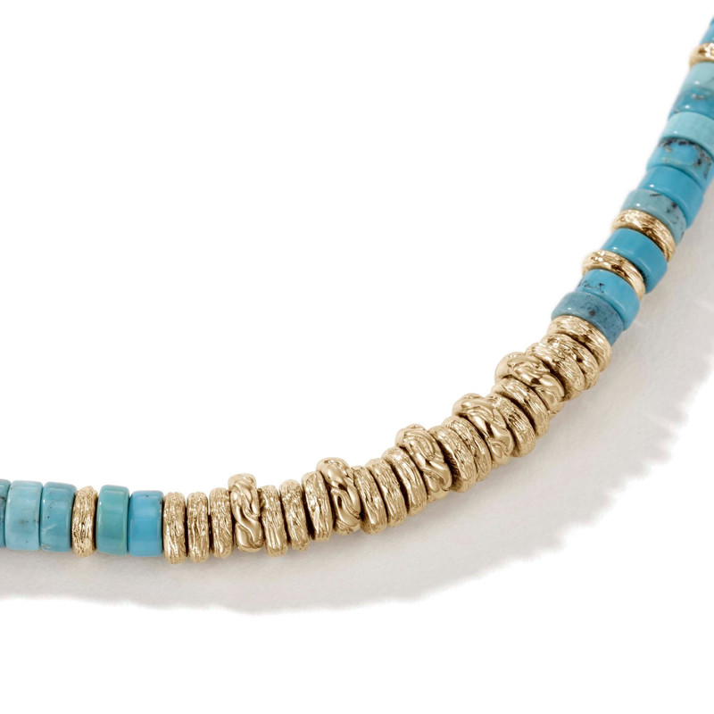JOHN HARDY Heishi Bracelet, Gold, Hardstones outlook