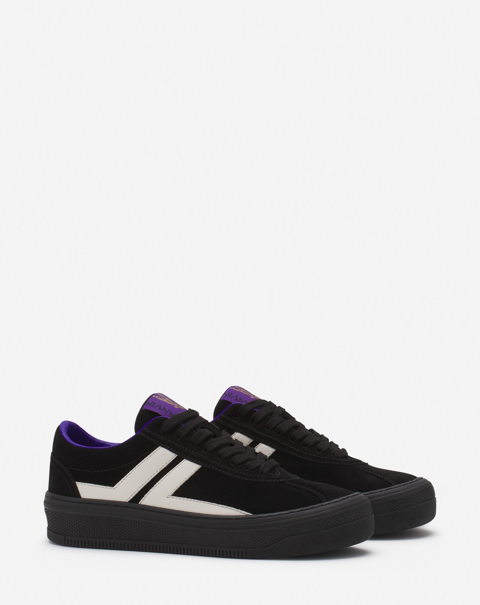 LANVIN X FUTURE LEATHER CASH SNEAKERS FOR WOMEN - 2