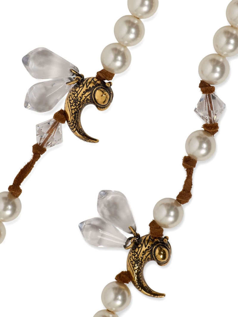 pearl bee-embellished necklace 3