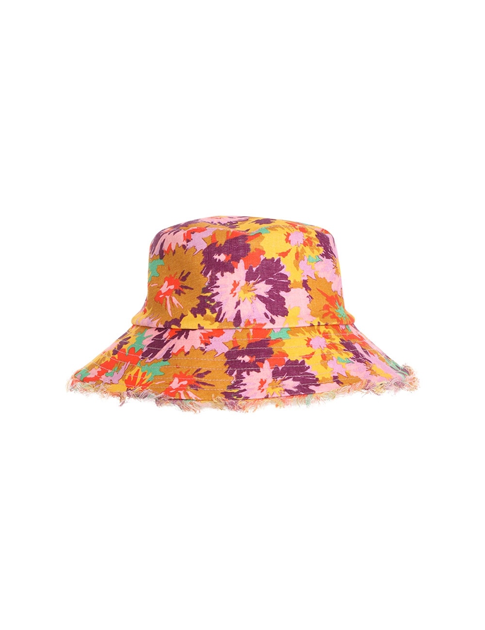 FRAYED BUCKET HAT - 1